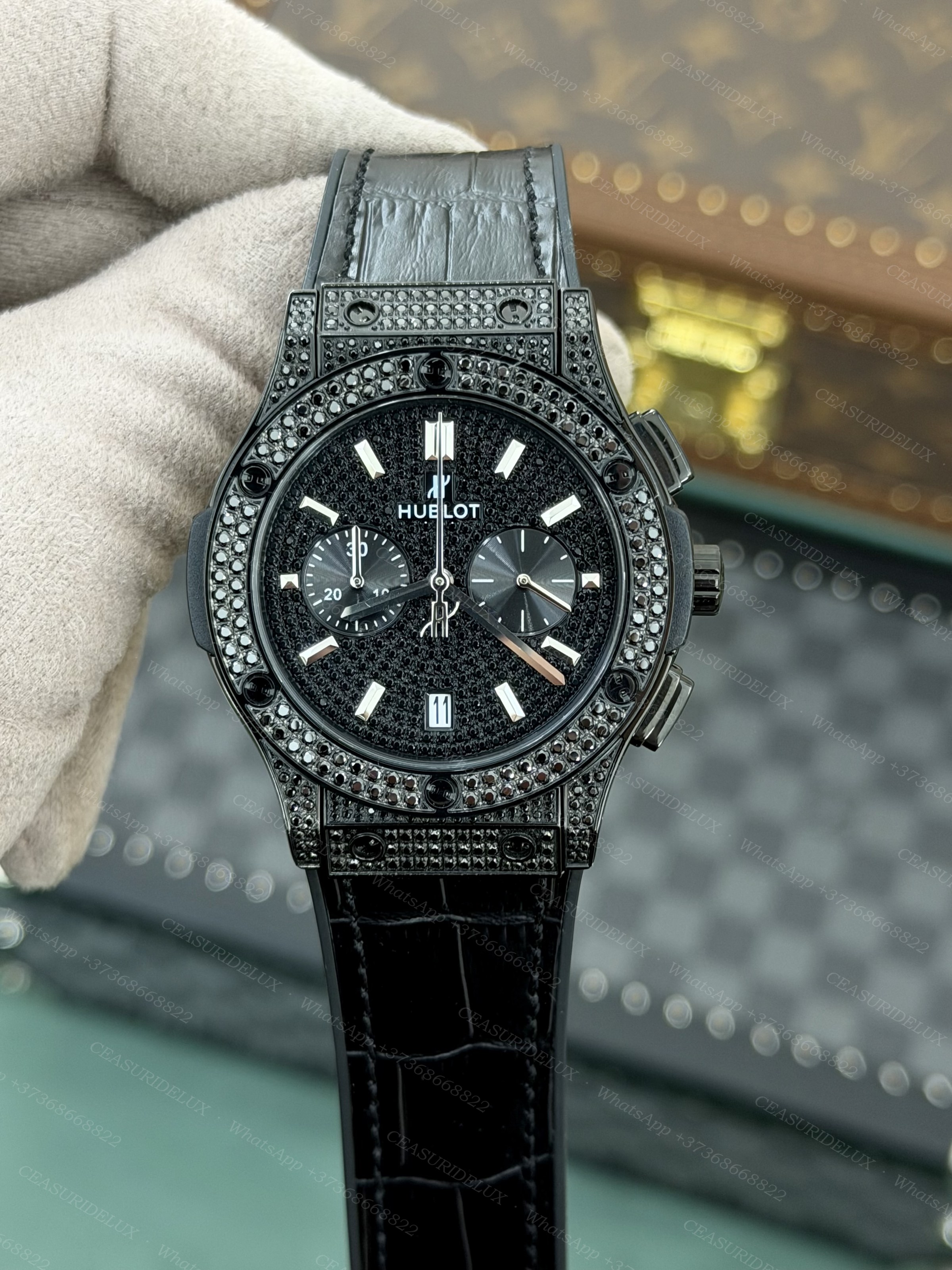 Hublot Classic Fusion Chronograph Background