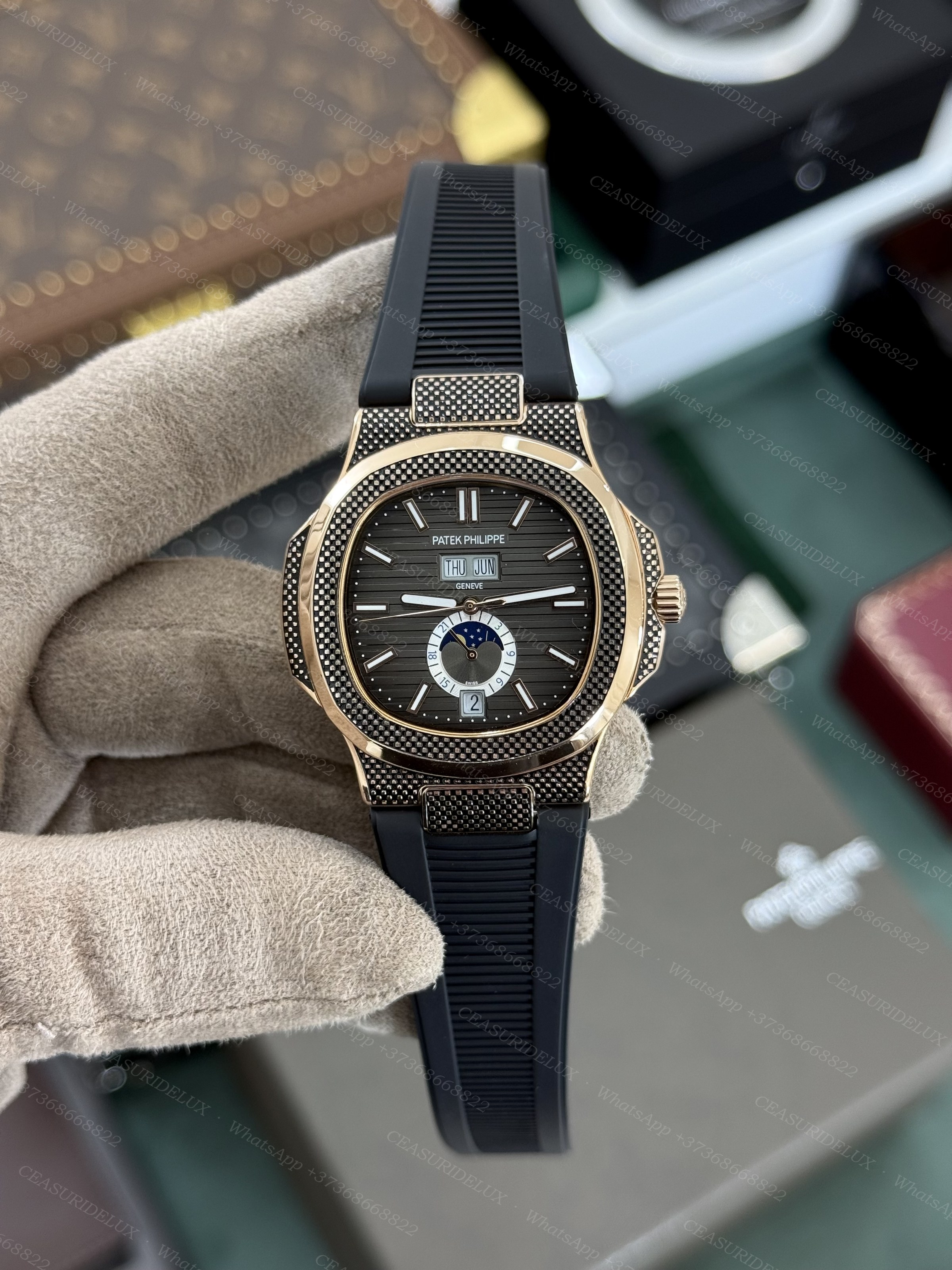Patek Philippe Nautilus Background