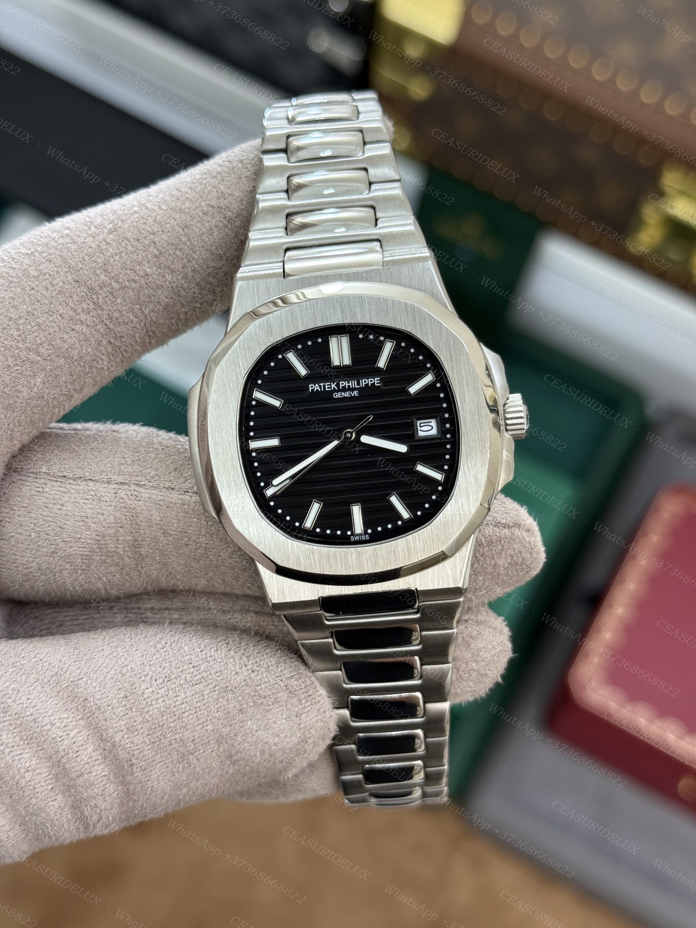 Patek Philippe Nautilus Background