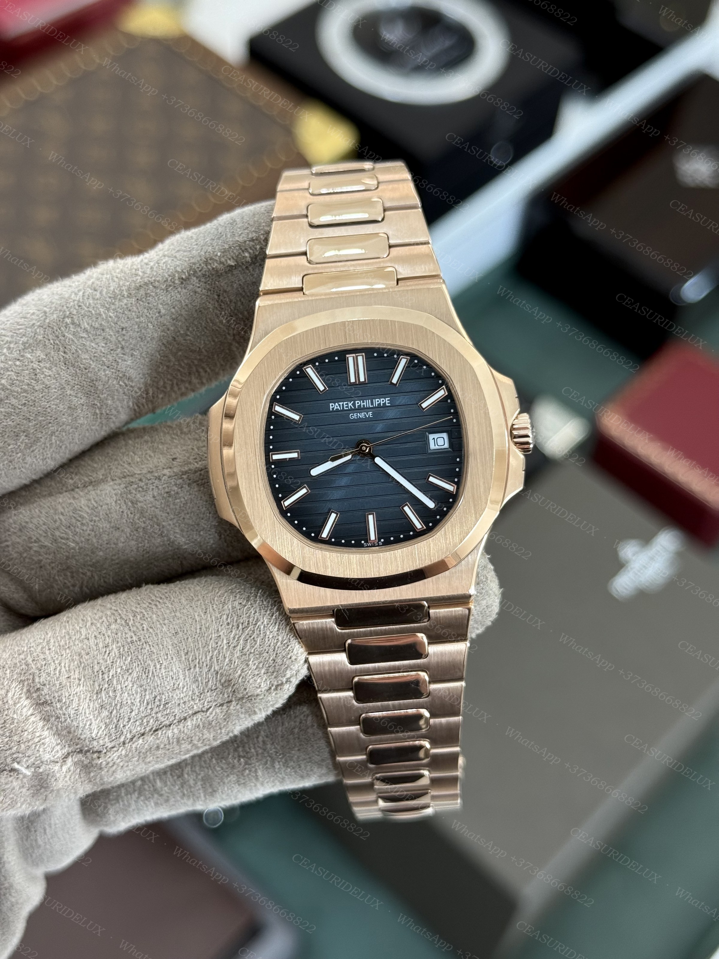 Patek Philippe Nautilus Background