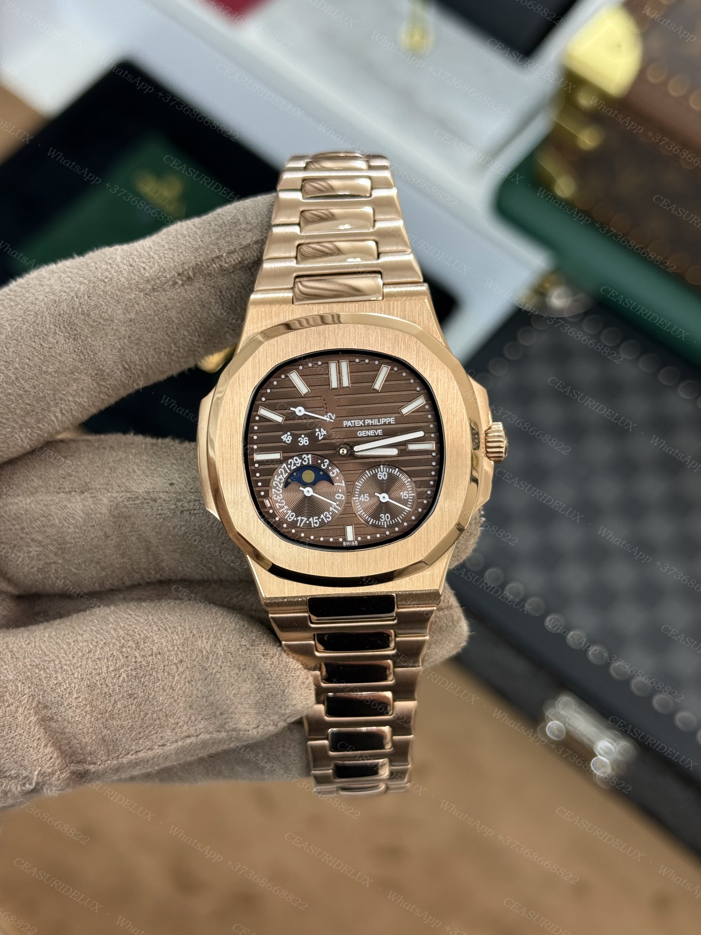 Patek Philippe Nautilus Background
