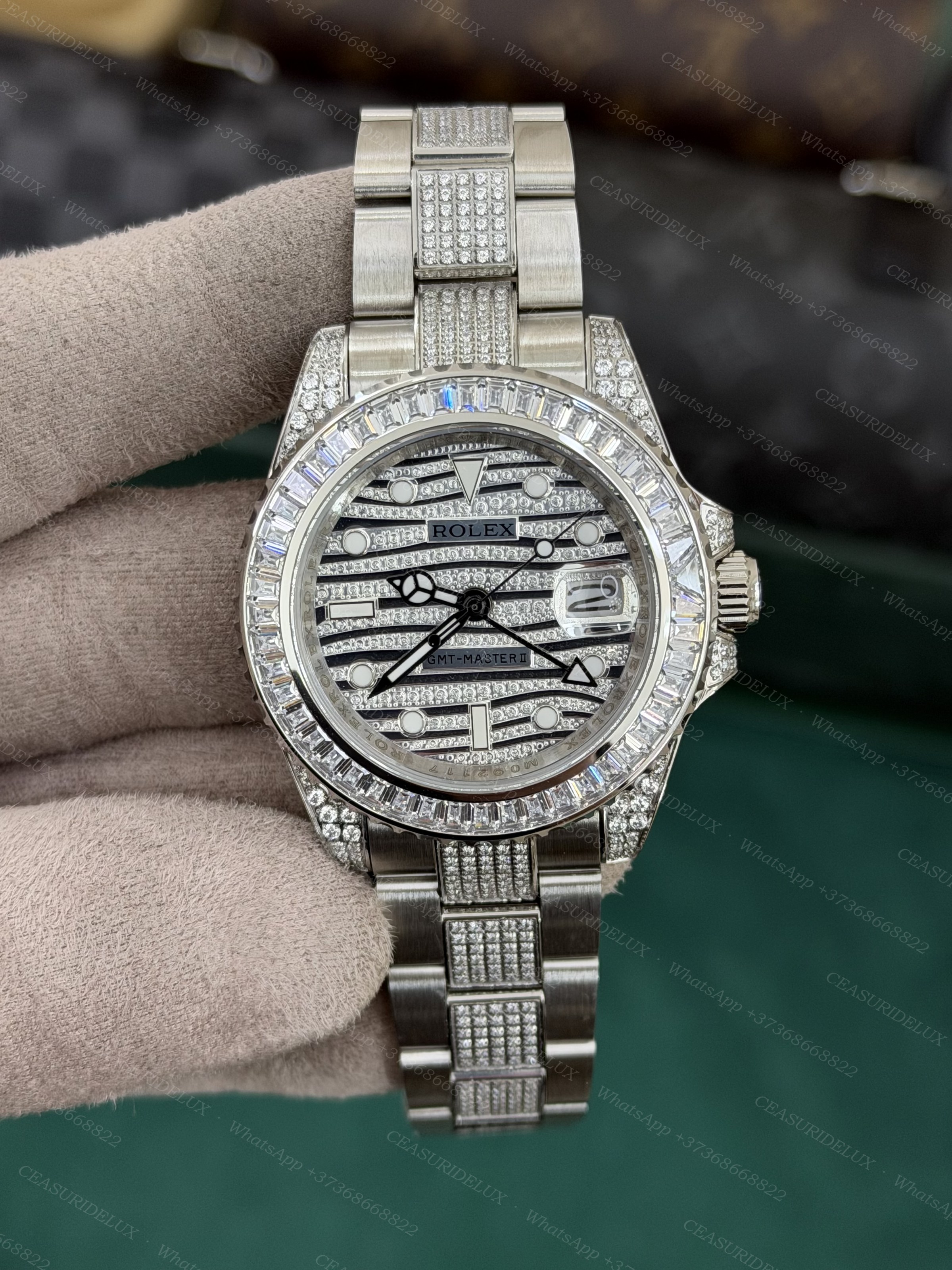 Rolex GMT-Master || Ice Out Background