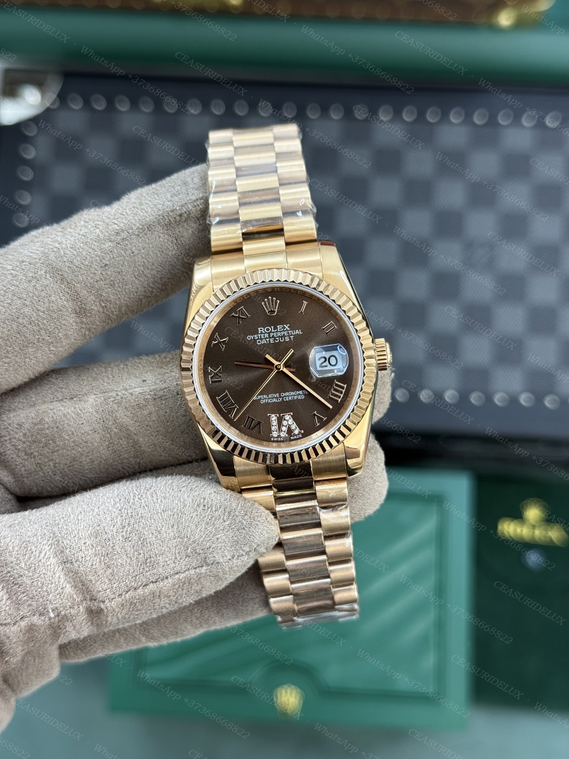 Rolex Date-Just 36 Background