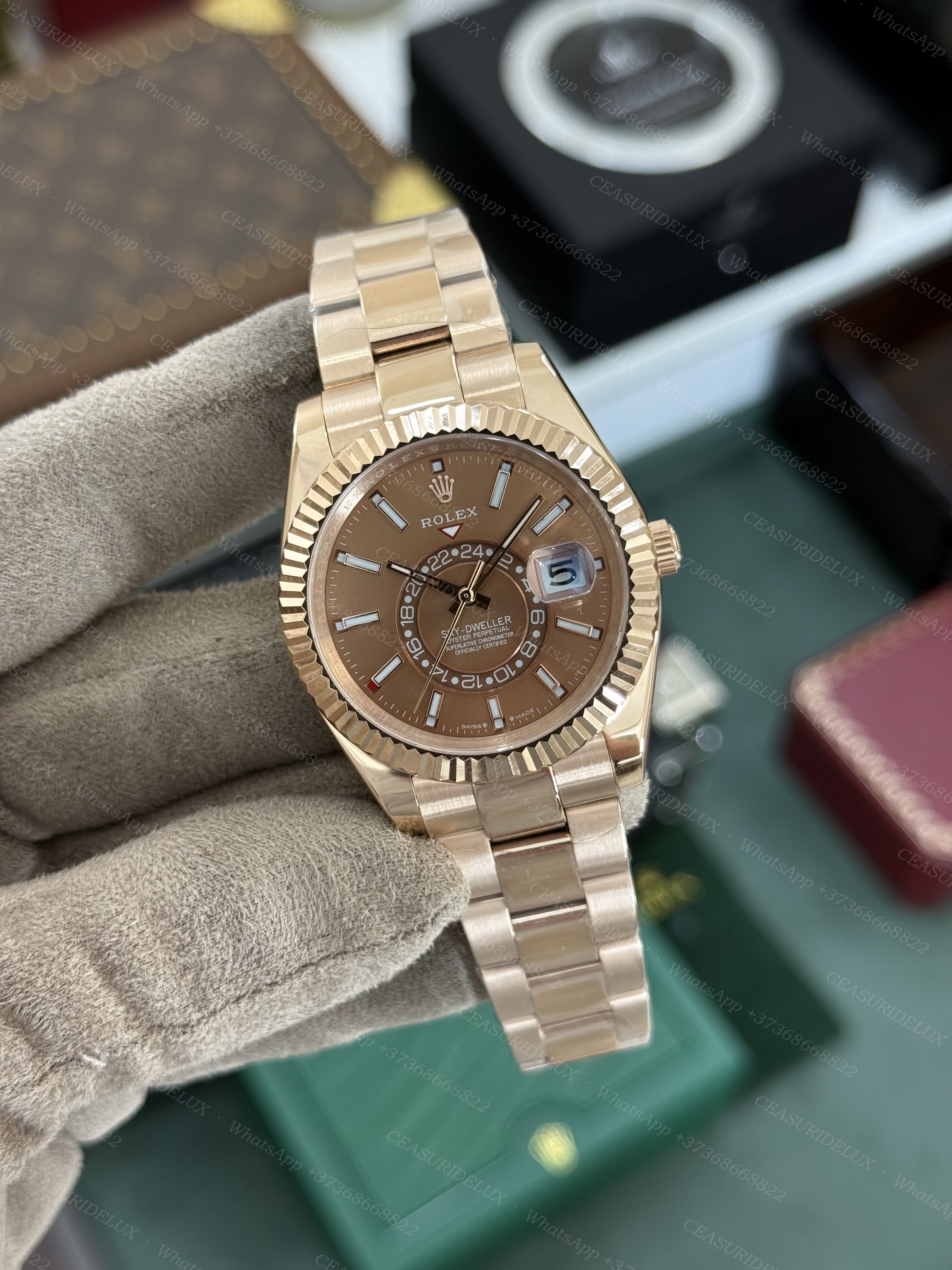 Rolex Sky-Dweller Background